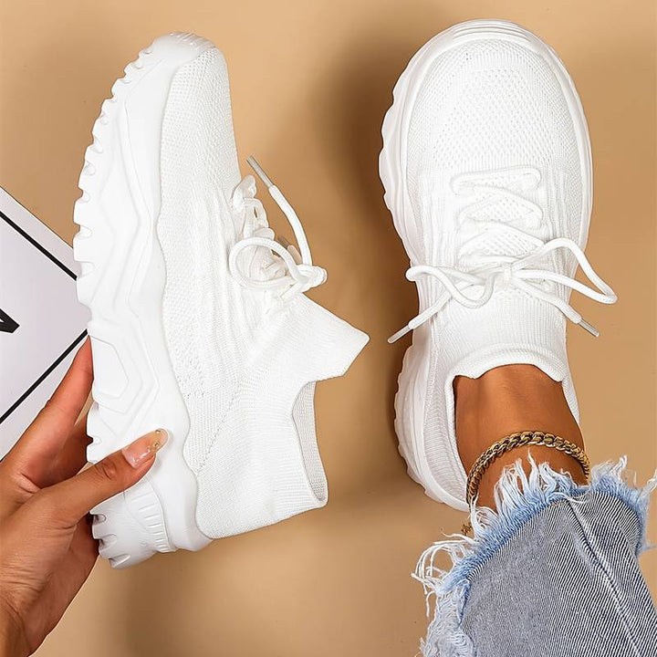 Liora Casual Sneakers – Breathable Mesh Upper, Lightweight Support