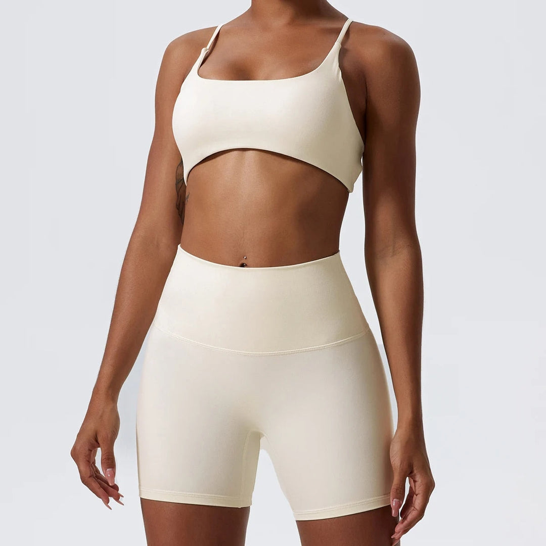 Back Cross Sports Bra - Siopie