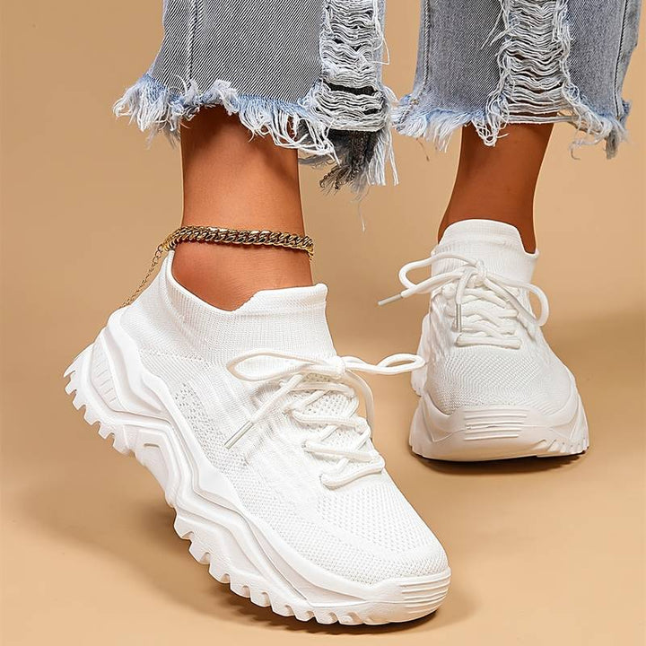 Liora Casual Sneakers – Breathable Mesh Upper, Lightweight Support