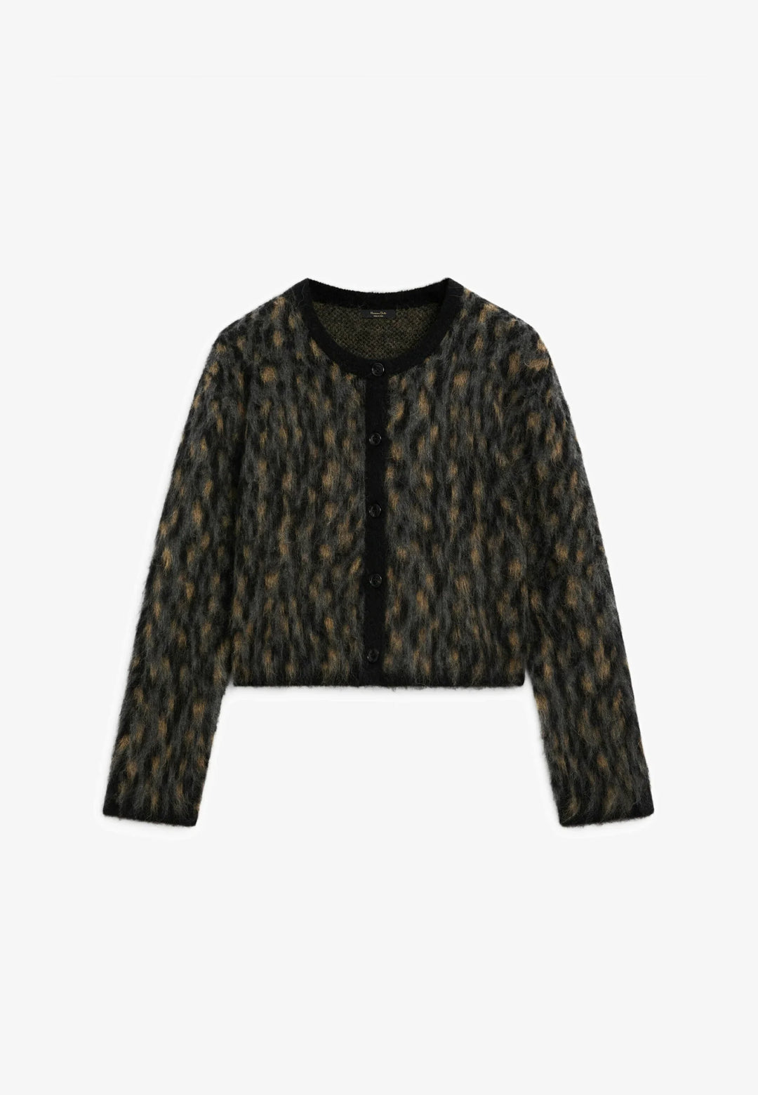 Cardigan femme laine alpaga col rond boutonné coupe polyvalente