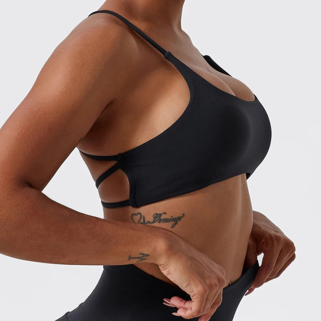 Back Cross Sports Bra - Siopie
