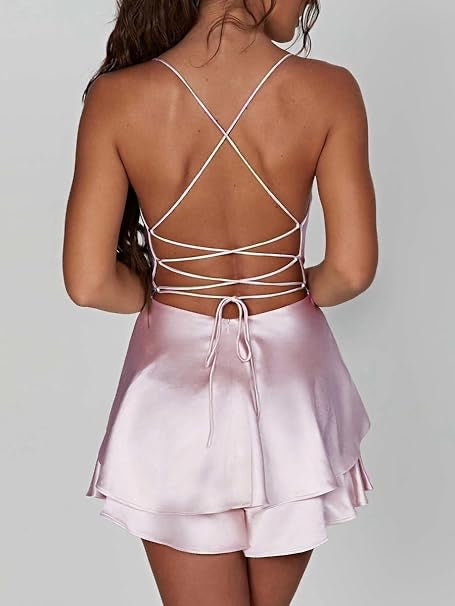 Sofia Satin Dress - Siopie