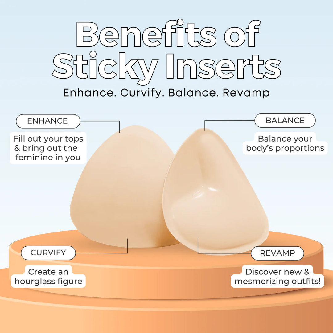 Volume-boosting bra inserts - Siopie