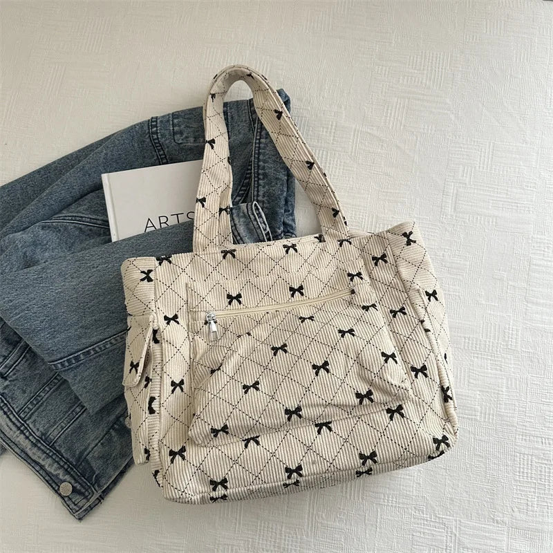 Sac à main femme avec nœud élégant compartiments organisés polyvalent