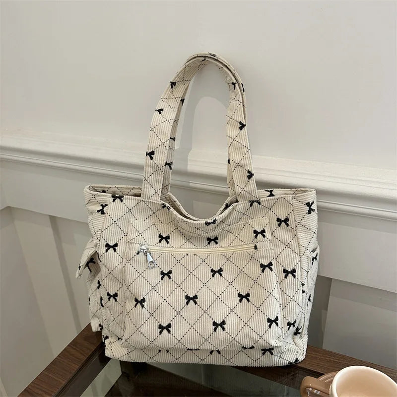 Sac à main femme avec nœud élégant compartiments organisés polyvalent