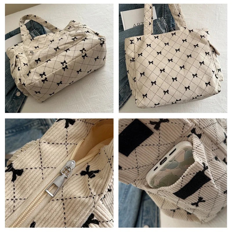 Sac à main femme avec nœud élégant compartiments organisés polyvalent