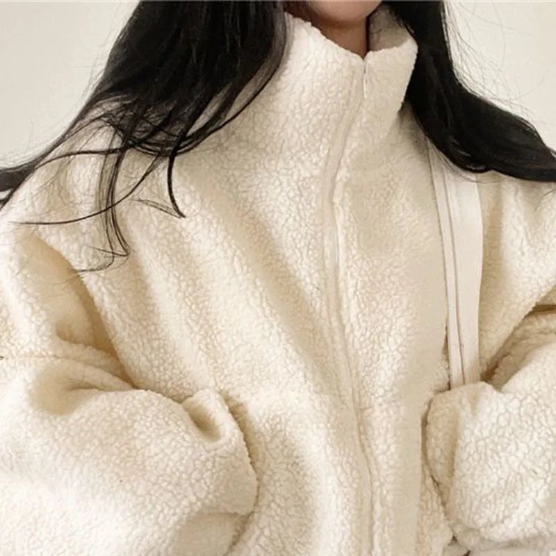 Veste en laine femme coupe ajustée élégante avec poches fonctionnelles