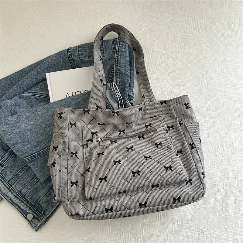 Sac à main femme avec nœud élégant compartiments organisés polyvalent