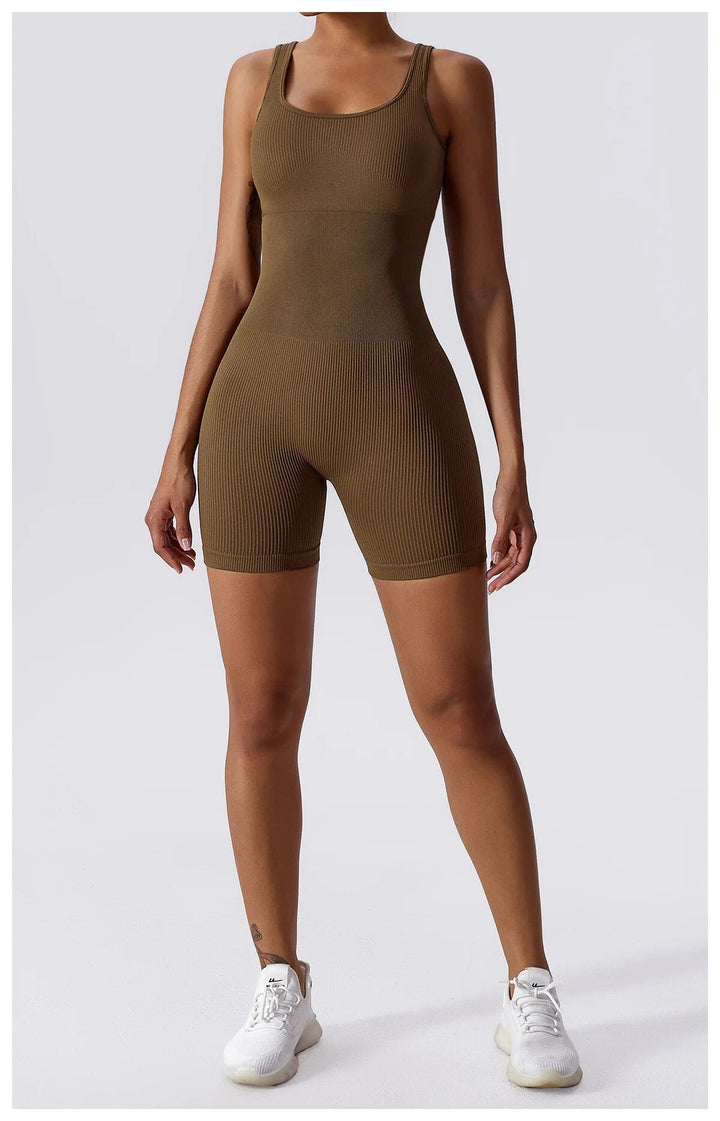 Ribbed Romper - Siopie