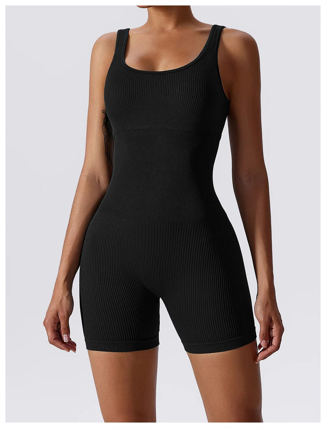 Ribbed Romper - Siopie