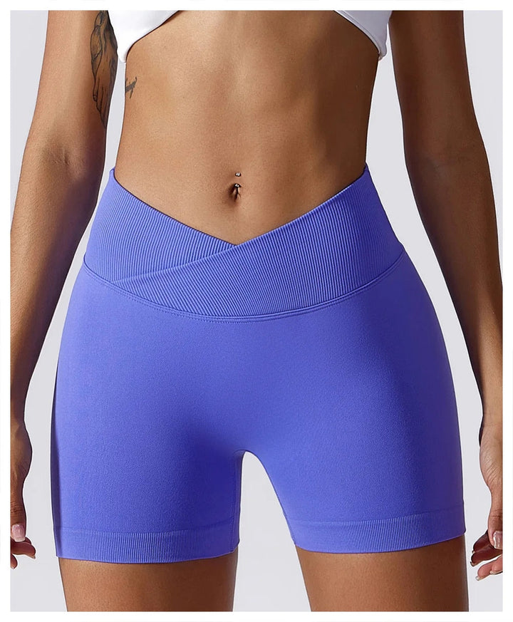 High Waist Scrunch Shorts - Siopie