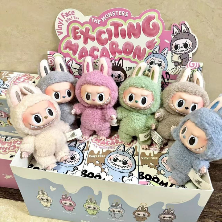 Porte-clés lapin surprise peluche aléatoire avec mousqueton