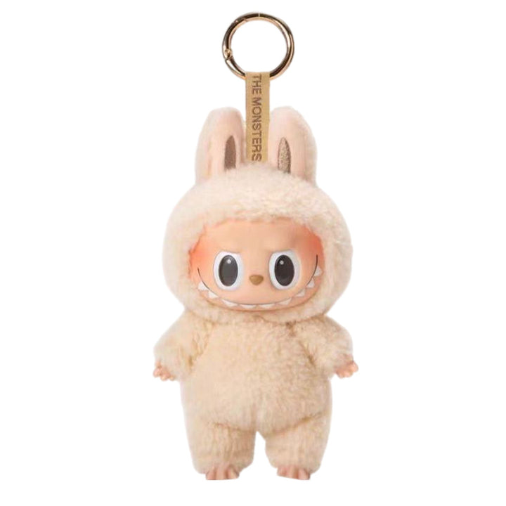 Porte-clés lapin surprise peluche aléatoire avec mousqueton