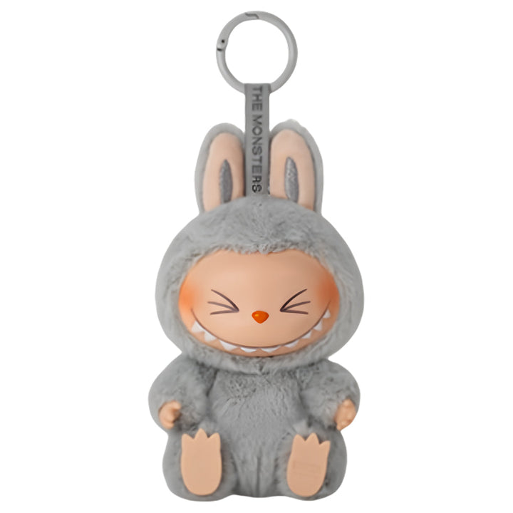 Porte-clés lapin surprise peluche aléatoire avec mousqueton