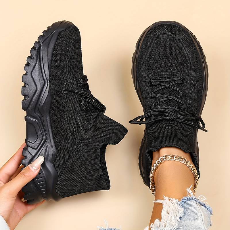 Liora Casual Sneakers – Breathable Mesh Upper, Lightweight Support