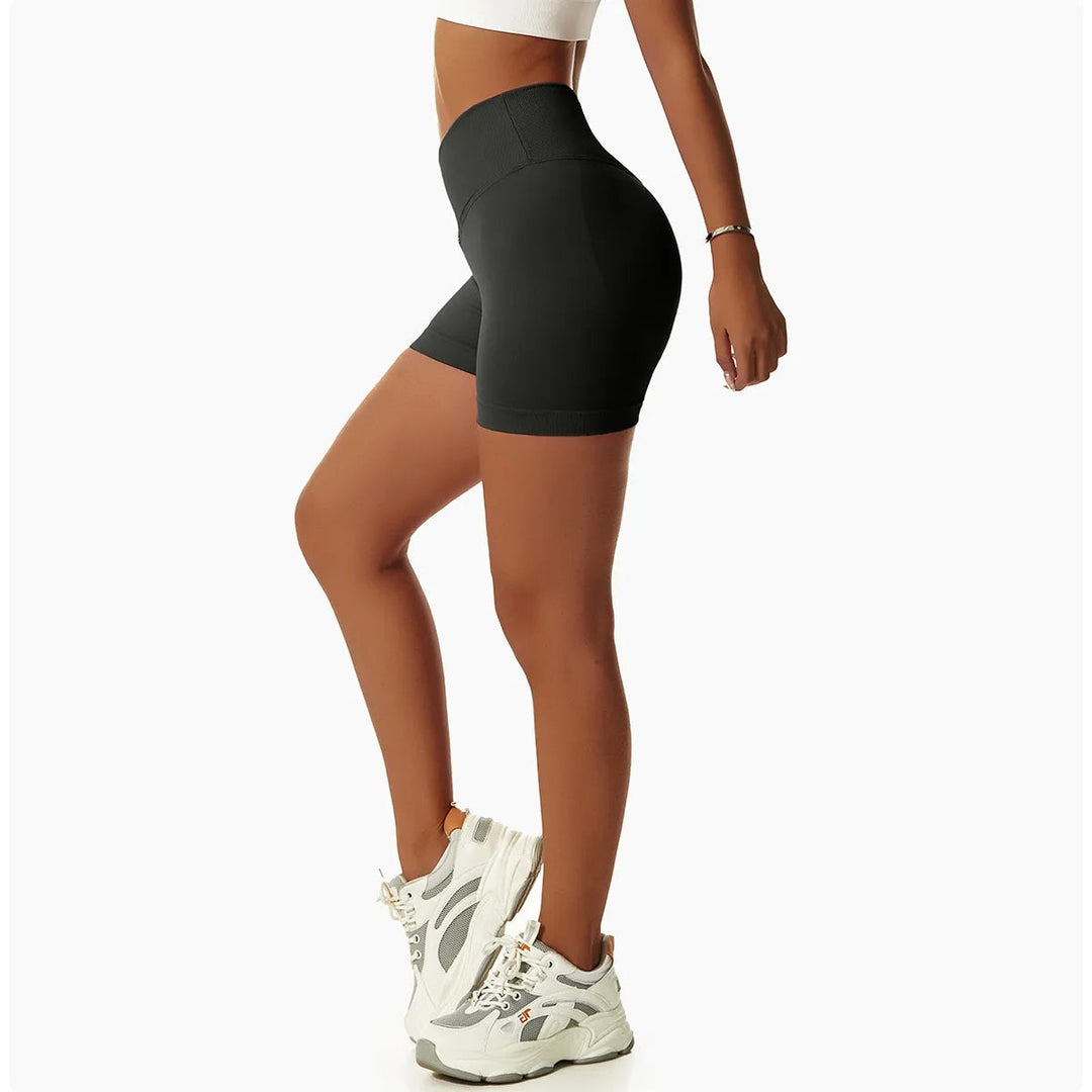 High Waist Scrunch Shorts - Siopie
